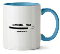 Hippowarehouse Existential Crisis Loading Printed Mug Various Colour Options Ceramic Cup Kitchenware 11oz
