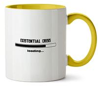 Hippowarehouse Existential Crisis Loading Printed Mug Various Colour Options Ceramic Cup Kitchenware 11oz