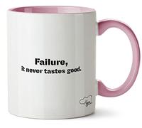 Hippowarehouse Failure, it Never Tastes Good. Printed Mug Various Colour Options Ceramic Cup Kitchenware 11oz