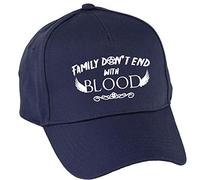 Hippowarehouse Family Don't End with Blood Baseball Cap hat Premium Printed 5 Panel OneSize Adults