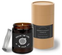 Hippowarehouse Follow The Call of The Disco Ball Candle Aromatherapy 40hr Scented Gift Set Anxiety Relief Sleep Vegan 200g SP