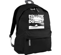 Hippowarehouse Follow The Dust Desert Prophecy Sci Fi Inspired Hooded Wanderer Graphic backpack ruck sack Dimensions: 31 x 42 x 21 cm Capacity: 18 litres