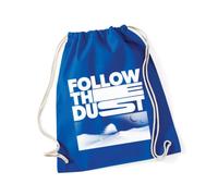 Hippowarehouse Follow The Dust Desert Prophecy Sci Fi Inspired Hooded Wanderer Graphic Drawstring Cotton School Gym Bag 37cm x 46cm, 12 litres