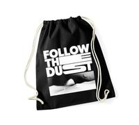 Hippowarehouse Follow The Dust Desert Prophecy Sci Fi Inspired Hooded Wanderer Graphic Drawstring Cotton School Gym Bag 37cm x 46cm, 12 litres