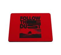 Hippowarehouse Follow The Dust Desert Prophecy Sci Fi Inspired Hooded Wanderer Graphic printed mouse mat pad accessory black rubber base 240mm x 190mm x 60mm