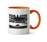 Hippowarehouse Follow The Dust Desert Prophecy Sci Fi Inspired Hooded Wanderer Graphic Printed Mug Various Colour Options Ceramic Cup Kitchenware 11oz