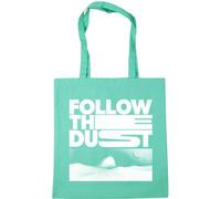 Hippowarehouse Follow The Dust Desert Prophecy Sci Fi Inspired Hooded Wanderer Graphic Tote Shopping Gym Beach Bag 42cm x38cm, 10 litres