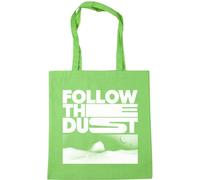 Hippowarehouse Follow The Dust Desert Prophecy Sci Fi Inspired Hooded Wanderer Graphic Tote Shopping Gym Beach Bag 42cm x38cm, 10 litres