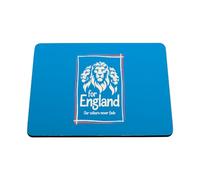 Hippowarehouse For England: Our Colours Never Fade printed mouse mat pad accessory black rubber base 240mm x 190mm x 60mm