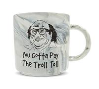 Hippowarehouse Frank You Gotta Pay The Troll Toll Printed Mug Various Colour Options Ceramic Cup Kitchenware 11oz