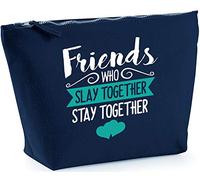 Hippowarehouse Friends Who Slay Together Stay Together printed make up cosmetic wash bag 18x19x9cm