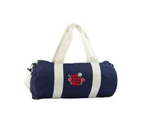 Hippowarehouse Funny Christmas for Mum and Dad Dear Santa Just Bring Wine Gymwear Gym Duffle Cylinder Uniform Kit Bag 50 x 25 x 25cm 20 litres