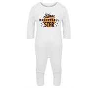 Hippowarehouse Future Basketball Star Baby Romper all in one piece unisex
