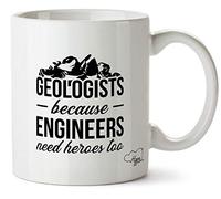 Hippowarehouse Geologists Because Engineers Need Heroes Too Printed Mug Cup Ceramic 10oz
