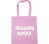 Hippowarehouse Geology Rocks Tote Shopping Gym Beach Bag 42cm x38cm, 10 litres