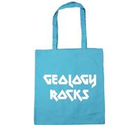 Hippowarehouse Geology Rocks Tote Shopping Gym Beach Bag 42cm x38cm, 10 litres