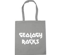 Hippowarehouse Geology Rocks Tote Shopping Gym Beach Bag 42cm x38cm, 10 litres