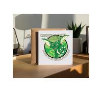 Hippowarehouse Gimme Gimme Gimme some food after midnight gremlin song Personalised Card. 15cm x 15cm with envelope for him for her Funny Cards for Men and Women Blank inside option