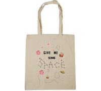 Hippowarehouse Give me some space. Outerspace Tote Shopping Gym Beach Bag 42cm x38cm, 10 litres