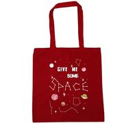 Hippowarehouse Give me some space. Outerspace Tote Shopping Gym Beach Bag 42cm x38cm, 10 litres