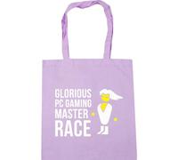 Hippowarehouse Glorious pc gaming master race Tote Shopping Gym Beach Bag 42cm x38cm, 10 litres
