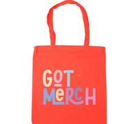 Hippowarehouse Got merch Tote Shopping Gym Beach Bag 42cm x38cm, 10 litres