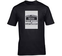 Hippowarehouse Great Banter Radio Norwich Every Morning with Alan Partridge Unisex Short Sleeve t-Shirt (Specific Size Guide in Description) Black