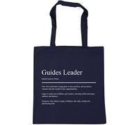 Hippowarehouse guides leader dictionary Tote Shopping Gym Beach Bag 42cm x38cm, 10 litres