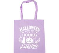 Hippowarehouse Halloween is Not Just a Holiday Its a Lifestyle for October Season Lover Tote Shopping Gym Beach Bag 42cm x38cm, 10 litres