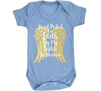 Hippowarehouse Hand picked for earth by my sister in heaven baby vest bodysuit (short sleeve) boys girls