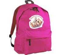 Hippowarehouse Happiness is a lick away, cat lickable backpack ruck sack Dimensions: 31 x 42 x 21 cm Capacity: 18 litres