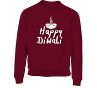 Hippowarehouse Happy Diwali Kids Children's Unisex Jumper Sweatshirt Pullover