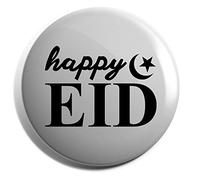 Hippowarehouse Happy EID Badge Various Sizes 38mm 50mm 75mm