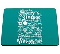 Hippowarehouse harry house album printed mouse mat pad accessory black rubber base 240mm x 190mm x 60mm