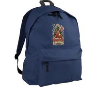 Hippowarehouse Have a rockin christmas backpack ruck sack Dimensions: 31 x 42 x 21 cm Capacity: 18 litres