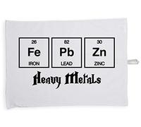 Hippowarehouse Heavy metals elements Tea Towel Eco Printed Dish Cloth Kitchen accessory 50cmx70cm 100% Cotton