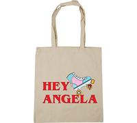 Hippowarehouse HEY ANGELA ROLLERBLADE HAWKINS HIGH Tote Shopping Gym Beach Bag 42cm x38cm, 10 litres