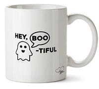 Hippowarehouse Hey Boo-Tiful Printed Mug Cup Ceramic 10oz