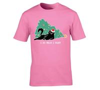Hippowarehouse Hilarious Sassy Christmas Cat I Do What I Want Attitude T-Shirt Mens, Womens, Kids