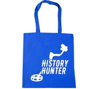 Hippowarehouse History Hunter Metal Detecting Tote Shopping Gym Beach Bag 42cm x38cm, 10 litres