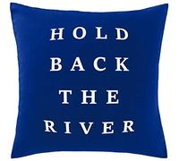 Hippowarehouse Hold Back The River Printed bedroom accessory cushion cover case 41x41cm