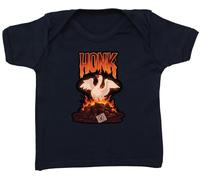 Hippowarehouse HONK Rock Duck Baby Unisex t-Shirt Short Sleeve Black