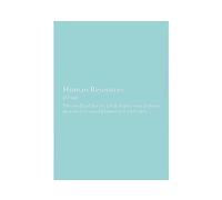 Hippowarehouse Human Resources Definition Printed Poster A2 Wall Art Design Classroom Room Gym Office Décor