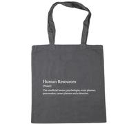 Hippowarehouse Human Resources Definition Tote Shopping Gym Beach Bag 42cm x38cm, 10 litres