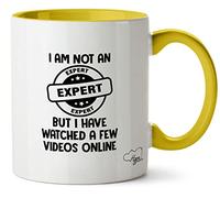 Hippowarehouse I am not an Expert but I Have Watched a Few Videos Online Printed Mug Various Colour Options Ceramic Cup Kitchenware 11oz