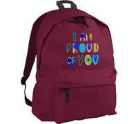HippoWarehouse I am Proud of You Backpack ruck Sack Dimensions: 31 x 42 x 21 cm Capacity: 18 litres