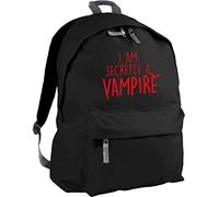 HippoWarehouse I am Secretly a Vampire Backpack ruck Sack Dimensions: 31 x 42 x 21 cm Capacity: 18 litres