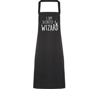 Hippowarehouse I am secretly a wizard Apron kitchen cooking painting DIY onesize adult