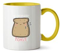 Hippowarehouse I Can't Function Without Toast Printed Mug Various Colour Options Ceramic Cup Kitchenware 11oz
