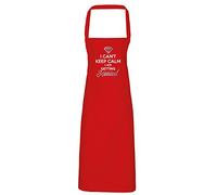 Hippowarehouse I can't keep calm I am getting married Apron kitchen cooking painting DIY onesize adult